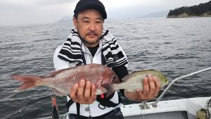 タイ・イサキ-広島遊漁船海斗