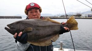 ヒラメ―広島遊漁船海斗