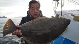 ヒラメ・ライトジギング―広島遊漁船海斗